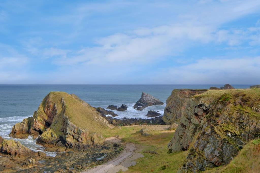Cliff Top Cottage With Sea Views Portknockie Zewnętrze zdjęcie